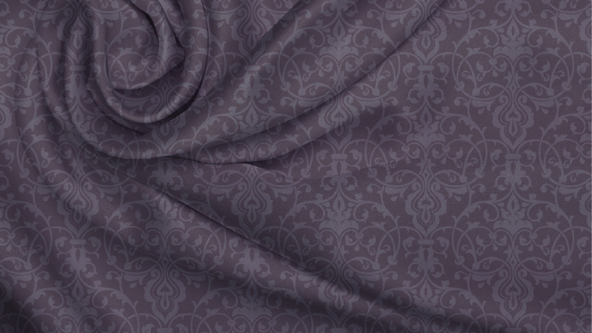 JACQUARD SATIN